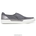 αθλητικά παπούτσια | 27 επεξεργασία valda slip on sneaker H4LTB281 Naturalizer γυναίκες ασημί/διχτυωτό δέρμα - Image 2