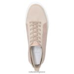 αθλητικά παπούτσια | 27 edit sneaker valarie H4LTB275 Naturalizer γυναίκες λινό ταμπά δέρμα σουέτ/φιδάκι - Image 4