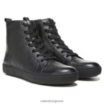 αθλητικά παπούτσια | ψηλό sneaker morrison H4LTB287 Naturalizer γυναίκες μαύρο δέρμα