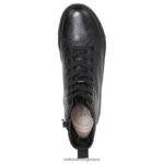 αθλητικά παπούτσια | ψηλό sneaker morrison H4LTB287 Naturalizer γυναίκες μαύρο δέρμα - Image 4
