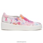 αθλητικά παπούτσια | marianne 2.0 slip on sneaker H4LTB354 Naturalizer γυναίκες λευκό/ροζ φλοράλ ύφασμα - Image 2