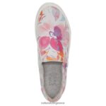 αθλητικά παπούτσια | marianne 2.0 slip on sneaker H4LTB354 Naturalizer γυναίκες λευκό/ροζ φλοράλ ύφασμα - Image 4