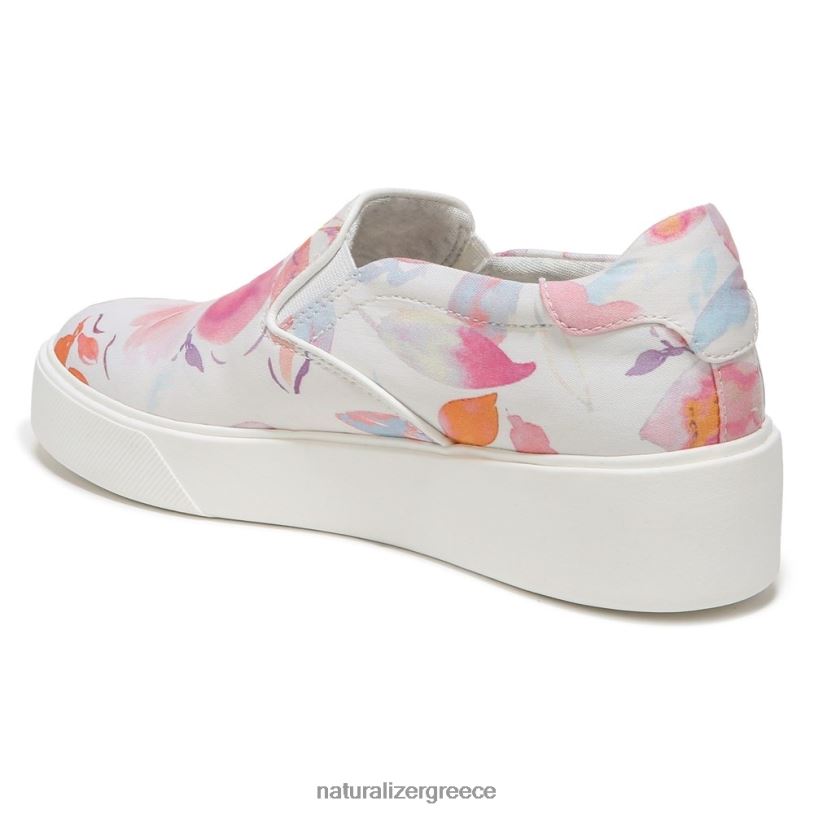 αθλητικά παπούτσια | marianne 2.0 slip on sneaker H4LTB354 Naturalizer γυναίκες λευκό/ροζ φλοράλ ύφασμα - Image 8