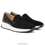 αθλητικά παπούτσια | selah slip on sneaker H4LTB350 Naturalizer γυναίκες μαύρο σουέτ/δέρμα