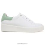 αθλητικά παπούτσια | sneaker με κορδόνια morrison 2.0 H4LTB92 Naturalizer γυναίκες λευκό/πράσινο δέρμα μέντας - Image 2