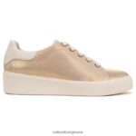 αθλητικά παπούτσια | sneaker με κορδόνια morrison 2.0 H4LTB94 Naturalizer γυναίκες χρυσό δέρμα - Image 2