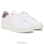 αθλητικά παπούτσια | sneaker με κορδόνια morrison 2.0 H4LTB95 Naturalizer γυναίκες λευκό δέρμα