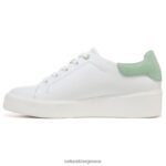 αθλητικά παπούτσια | sneaker με κορδόνια morrison 2.0 H4LTB92 Naturalizer γυναίκες λευκό/πράσινο δέρμα μέντας - Image 3