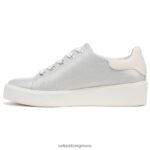 αθλητικά παπούτσια | sneaker με κορδόνια morrison 2.0 H4LTB93 Naturalizer γυναίκες ασημί δέρμα - Image 3