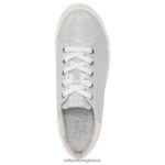 αθλητικά παπούτσια | sneaker με κορδόνια morrison 2.0 H4LTB93 Naturalizer γυναίκες ασημί δέρμα - Image 4