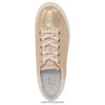 αθλητικά παπούτσια | sneaker με κορδόνια morrison 2.0 H4LTB94 Naturalizer γυναίκες χρυσό δέρμα - Image 4