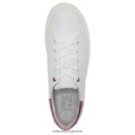 αθλητικά παπούτσια | sneaker με κορδόνια morrison 2.0 H4LTB95 Naturalizer γυναίκες λευκό δέρμα - Image 4