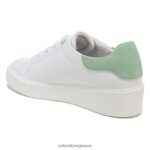 αθλητικά παπούτσια | sneaker με κορδόνια morrison 2.0 H4LTB92 Naturalizer γυναίκες λευκό/πράσινο δέρμα μέντας - Image 8