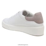 αθλητικά παπούτσια | sneaker με κορδόνια morrison 2.0 H4LTB91 Naturalizer γυναίκες λευκό/τρυγόνι δέρμα - Image 9