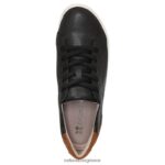 αθλητικά παπούτσια | sneaker morrison H4LTB232 Naturalizer γυναίκες μαύρο δέρμα - Image 4