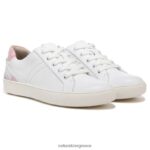αθλητικά παπούτσια | sneaker morrison H4LTB235 Naturalizer γυναίκες λευκό/ροζ φλοράλ δέρμα