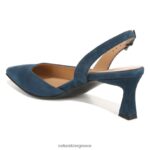 αντλίες | αντλία slingback dalary H4LTB103 Naturalizer γυναίκες σουέντ μπλε ωκεανού - Image 8