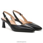 αντλίες | αντλία slingback dalary H4LTB104 Naturalizer γυναίκες μαύρο δέρμα