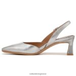 αντλίες | αντλία slingback dalary H4LTB105 Naturalizer γυναίκες ασημί δέρμα - Image 3