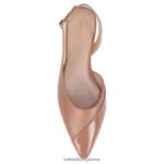 διαμερίσματα | 27 επεξεργάζομαι makenna flat H4LTB384 Naturalizer γυναίκες δέρμα καφέ φουντουκιού - Image 4