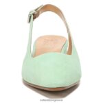 διαμερίσματα | φόρεμα lesley flat H4LTB590 Naturalizer γυναίκες πράσινο σουέτ μέντας - Image 5