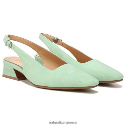 διαμερίσματα | φόρεμα lesley flat H4LTB590 Naturalizer γυναίκες πράσινο σουέτ μέντας