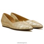 διαμερίσματα | kristin flat H4LTB265 Naturalizer γυναίκες δρυς μεταλλικό δέρμα