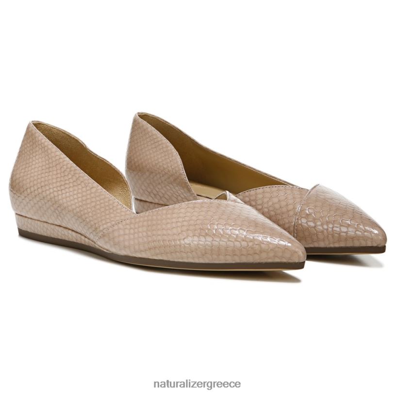 διαμερίσματα | kristin flat H4LTB267 Naturalizer γυναίκες vintage μοβ δέρμα φιδιού - Image 1