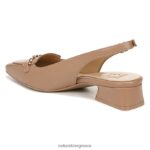 διαμερίσματα | lindsey slingback επίπεδη H4LTB56 Naturalizer γυναίκες δέρμα καφέ φουντουκιού - Image 8