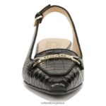 διαμερίσματα | lindsey slingback επίπεδη H4LTB57 Naturalizer γυναίκες μαύρο δέρμα - Image 5