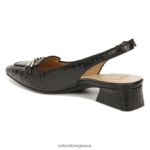 διαμερίσματα | lindsey slingback επίπεδη H4LTB57 Naturalizer γυναίκες μαύρο δέρμα - Image 8