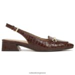 διαμερίσματα | lindsey slingback επίπεδη H4LTB58 Naturalizer γυναίκες καφέ μπρούνο δέρμα - Image 2