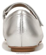 διαμερίσματα | maxwell mary jane flat H4LTB49 Naturalizer γυναίκες ασημί δέρμα - Image 6