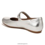 διαμερίσματα | maxwell mary jane flat H4LTB49 Naturalizer γυναίκες ασημί δέρμα - Image 8