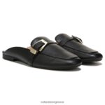 μουλάρια | kayden 3 mule H4LTB542 Naturalizer γυναίκες μαύρο λείο άνθρωπο φτιαγμένο