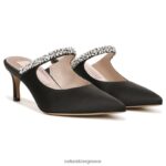 μουλάρια | liefde φόρεμα mule H4LTB315 Naturalizer γυναίκες μαύρο ύφασμα