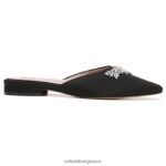 μουλάρια | pyaar mule H4LTB102 Naturalizer γυναίκες μαύρο ύφασμα - Image 2
