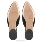 μουλάρια | pyaar mule H4LTB102 Naturalizer γυναίκες μαύρο ύφασμα - Image 7