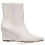 μπότες | μποτάκι dario wedge H4LTB652 Naturalizer γυναίκες σατέν μαργαριτάρι δέρμα - Image 2