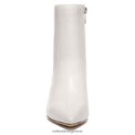 μπότες | μποτάκι dario wedge H4LTB652 Naturalizer γυναίκες σατέν μαργαριτάρι δέρμα - Image 5
