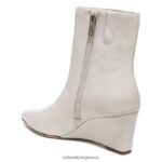 μπότες | μποτάκι dario wedge H4LTB652 Naturalizer γυναίκες σατέν μαργαριτάρι δέρμα - Image 8