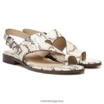 σανδάλια | 27 edit eris sandal H4LTB611 Naturalizer γυναίκες ιβουάρ δέρμα κόμπρα