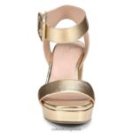 σανδάλια | 27 edit jaselle dress πέδιλο H4LTB216 Naturalizer γυναίκες χρυσό δέρμα - Image 5