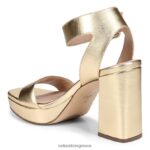 σανδάλια | 27 edit jaselle dress πέδιλο H4LTB216 Naturalizer γυναίκες χρυσό δέρμα - Image 8