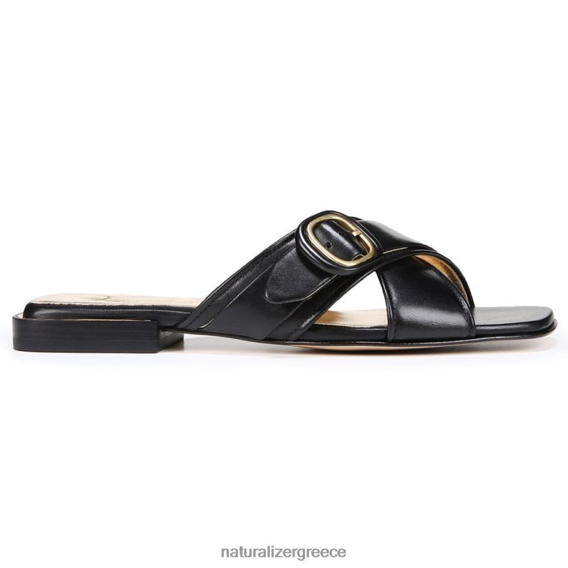 σανδάλια | 27 edit naia slide sandal H4LTB230 Naturalizer γυναίκες μαύρο δέρμα - Image 2