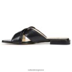 σανδάλια | 27 edit naia slide sandal H4LTB230 Naturalizer γυναίκες μαύρο δέρμα - Image 3