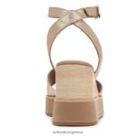 σανδάλια | brynn wedge σανδάλι H4LTB363 Naturalizer γυναίκες μαλακό χρυσό δέρμα - Image 6