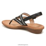 σανδάλια | ηλιόλουστο σανδάλι ψυχής H4LTB555 Naturalizer γυναίκες μαύρο λείο συνθετικό - Image 8