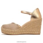 σανδάλια | πέδιλο εσπαντρίγιας bianca H4LTB519 Naturalizer γυναίκες bianca taupe/χάλκινο fbr - Image 3