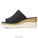 σανδάλια | πέδιλο ψυχής καλημέρας mule wedge H4LTB544 Naturalizer γυναίκες μαύρο τεχνητό - Image 3